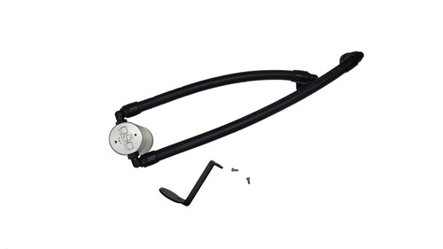 J&L 24-25 Ford Ranger 2.7L EcoBoost PCV Side Clear Anodized - 3099P-C Photo - Primary