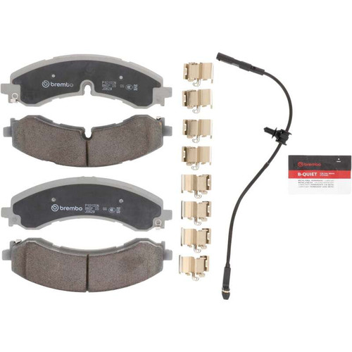 Brembo OE 20-21 Chevy Silverado 2500 HD/3500 HD/GMC Sierra 2500 HD Ceramic Brake Pad - Front - P10100N Photo - Primary