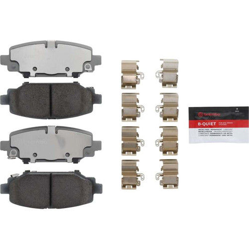Brembo OE 18-24 Jeep Wrangler PRIME Ceramic Brake Pad - Rear - P37026N Photo - Close Up