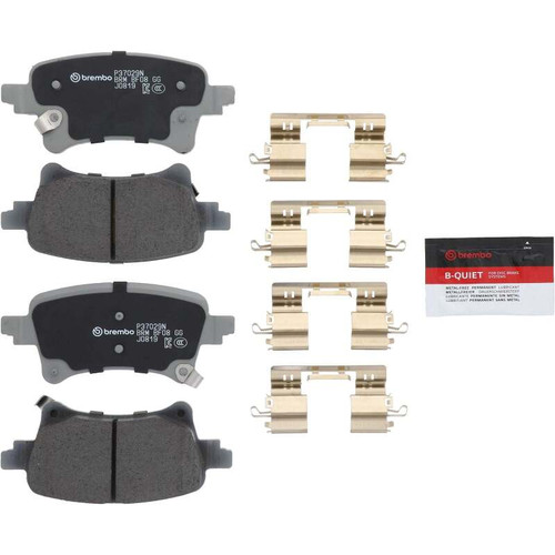 Brembo OE 20-24 Jeep Gladiator/Wrangler PRIME Ceramic Brake Pad - Rear - P37029N Photo - Primary