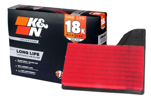 K&N 15-18 Ford Mustang GT V8-5.0L F/I Advantage Air Filter - KNA-5029 Photo - out of package