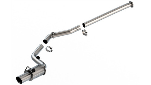 Borla 2022+ Subaru BRZ / 2022+ Toyota GR86 ATAK Cat Back Exhaust - 4.5in Stainless Tips - 140912 Photo - Primary