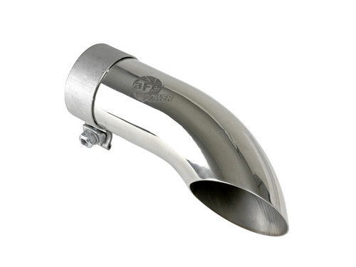 aFe MACH Force-Xp 304 Stainless Steel Clamp-on 2.5in Exhaust Tip - Polished - 49T25254-P09 Photo - Primary