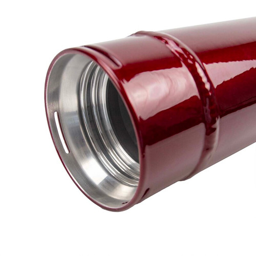 Wehrli 15-24 Ford 6.7L Power Stroke 3in Hot Side Intercooler Pipe - Bengal Red - WCF100316-BR User 2