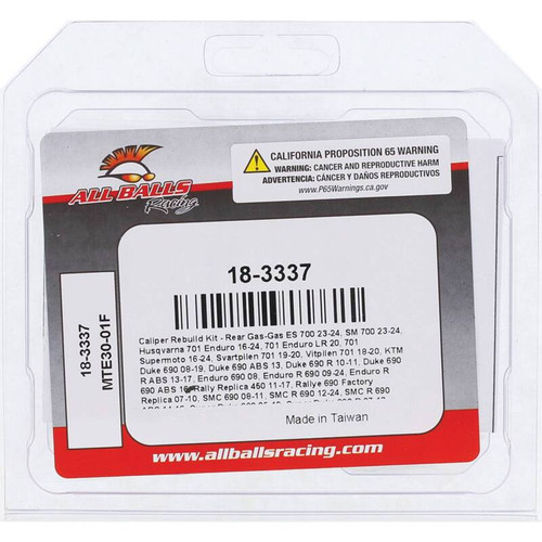 All Balls Racing Gas-Gas/Husqvarna/KTM Caliper Rebuild Kit - 18-3337 Photo - Close Up