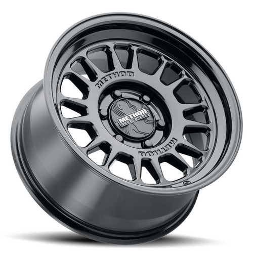 Method MR318 18x8.5 +35mm Offset 6x135 BP 87mm CB Gloss Black Wheel - MR318885161335 Photo - Close Up