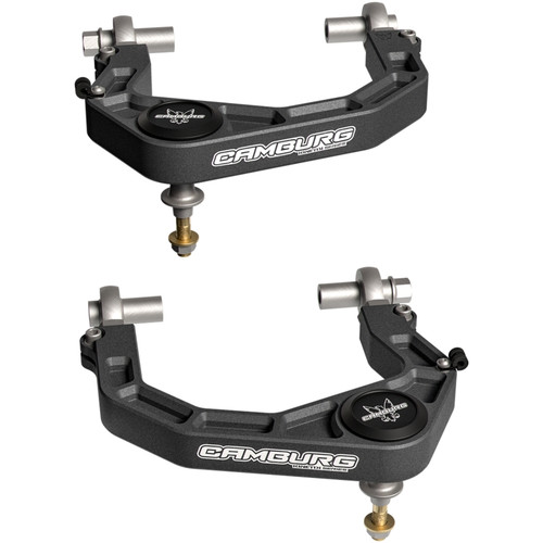 Camburg 2024 Ford Ranger 2wd/4wd KINETIK Performance Billet Uniball Upper Arms (GRAY) - CAM-110309-GRY Photo - Primary