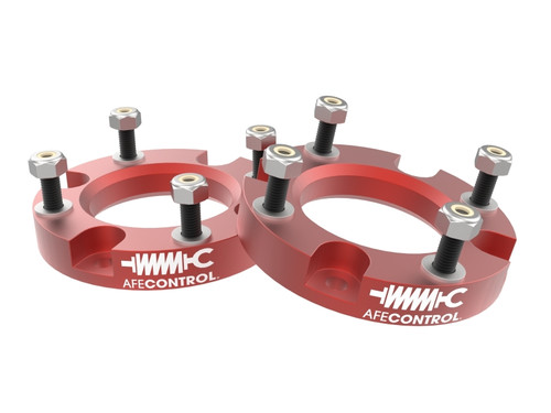 aFe 24-25 Toyota Tacoma CONTROL 1.5in Leveling Kit - Red - 416-72T010-R Photo - Primary