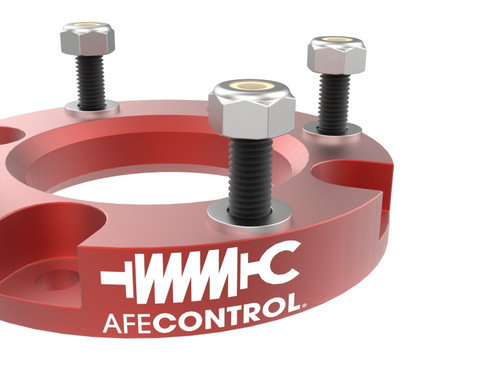 aFe 24-25 Toyota Tacoma CONTROL 1.5in Leveling Kit - Red - 416-72T010-R Photo - Unmounted