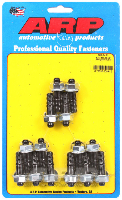 ARP Buick 350-455 3/8in hex header stud kit - 120-1411 Photo - Primary