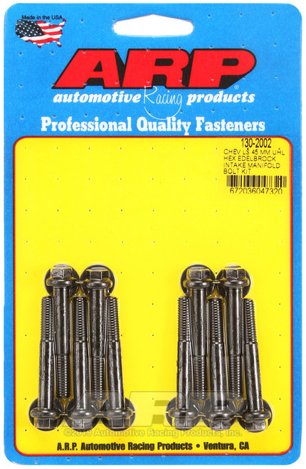 ARP Chevy LS 45mm UHL hex Edelbrock intake manifold bolt kit - 130-2002 Photo - Primary