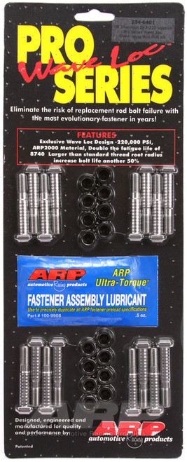 ARP SB Chevy 283-327 & Inline 6 wave-loc rod bolt kit - 234-6401 Photo - Primary