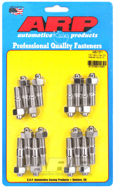 ARP KB Hemi SS hex header stud kit - 445-1311 Photo - Primary
