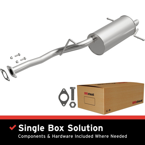 BRE Exhaust 02-05 Forester 2.5L Muffler Kit - 108-0076 Photo - Primary