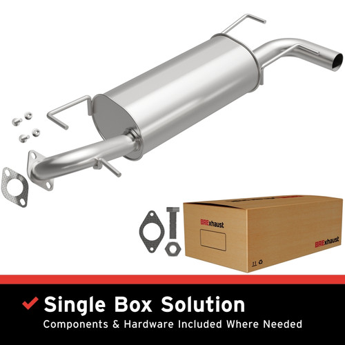 BRE Exhaust 08-11 Impreza 2.5L Muffler Kit - 108-0082 Photo - Primary