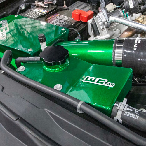 Wehrli 17-24 6.7L Power Stroke Secondary Coolant Tank Kit - Gloss Black - WCF100196-GB User 2