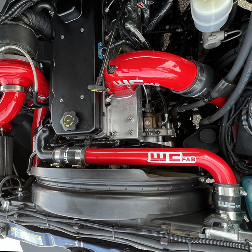 Wehrli 03-09 Dodge 5.9L/6.7L Cummins (Non-Twin CP3) Upper Coolant Pipe - Deore Gold - WCF100678-DG User 4