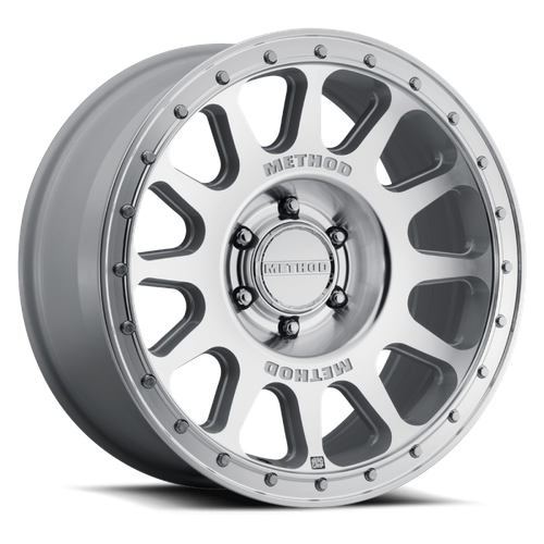 Method MR709 HD Bead Grip 20x 9in / ET12 / 6x5.5 BP / 106.25mm Bore - Machined Wheel - MR70929060312H Photo - Close Up