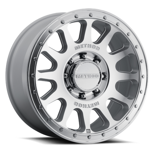 Method MR709 HD Bead Grip 20x 9in / ET12 / 8x170 BP / 125mm Bore - Machined Wheel - MR70929087312H Photo - Close Up