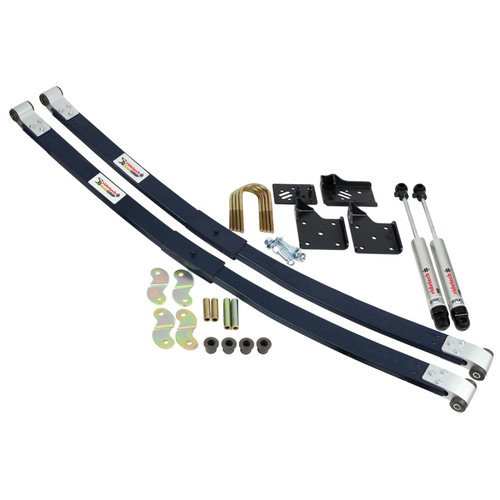 Ridetech 55-57 Chevrolet Bel Air Composite Leaf Spring w/ HQ Shock Kit - 2in Drop - Rear - 11014810 User 1
