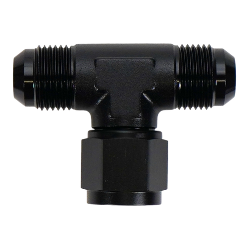 DeatschWerks 10AN Male Flare to Female Flare Swivel Tee on 90 - 6-02-0776-B Photo - Primary