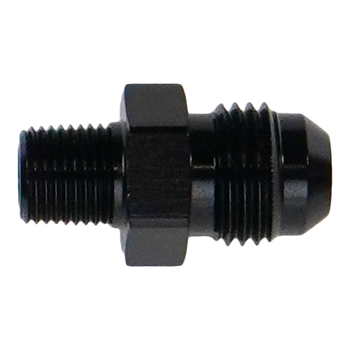 DeatschWerks 6AN Male Flare to 1/8in NPT Male Adapter - 6-02-0900-B Photo - Primary