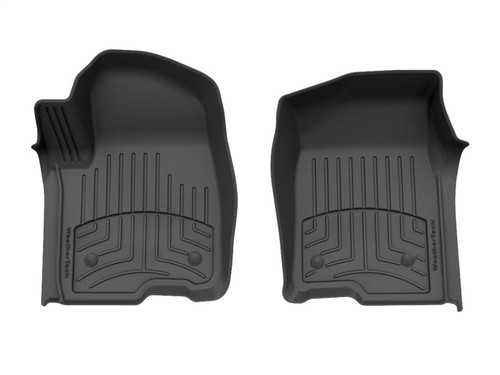 WeatherTech 19-25 Chevy Silverado Crew Cab / Double Cab Front FloorLiner HP - Black - 4414361VIM Photo - Primary
