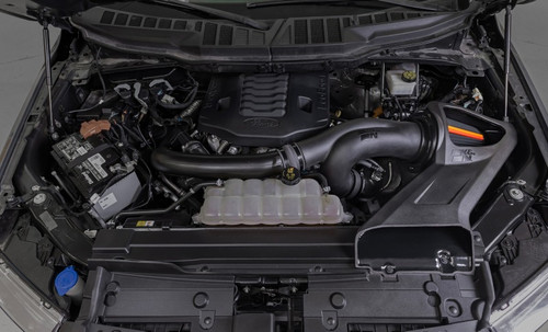 K&N 21-24 Chevrolet Silverado 1500 V8 5.3L/6.2L F/L NextGen Dryflow Cold Air Intake - 50-2617D Photo - Mounted