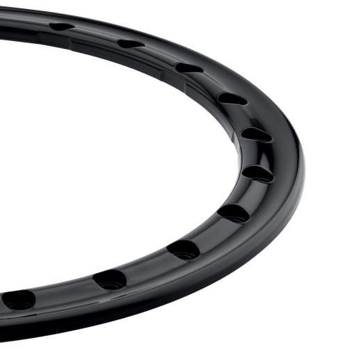 Method Beadlock Ring - 17in Forged - Style 1 - Gloss Black - GR-10017-GB Photo - Primary