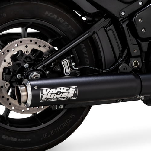 Vance & Hines 2025 Narrow Tire Softail Supersport Slip-On - Black - 46746 Photo - Primary