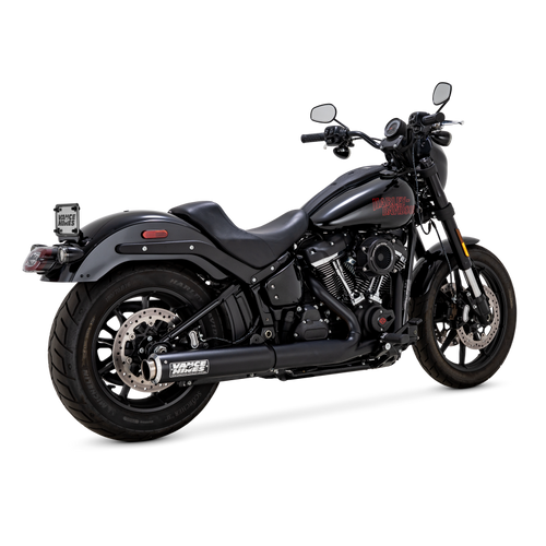 Vance & Hines 2025 Narrow Tire Softail Supersport Slip-On - Black - 46746 Photo - Primary