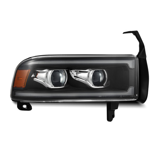 AlphaRex 94-01 RAM 1500 LUXX LED Proj Headlights Blk w/Activ Light/Seq Signal/SB DRL - 880353 User 1