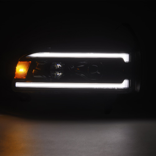 AlphaRex 94-01 RAM 1500 LUXX LED Proj Headlights Alpha-Blk w/Activ Light/Seq Signal/SB DRL - 880355 User 1