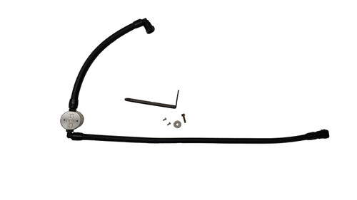 J&L 2025 Ford Transit 150/250/350 3.5L Oil Separator - Clear Anodized - 3122P-C Photo - Primary