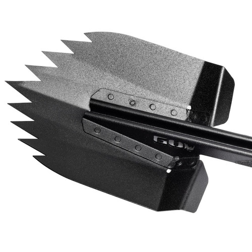 Go Rhino Xventure Gear Sharktooth Stackable Shovel - Textured Black - XG-RS50020T Photo - Close Up