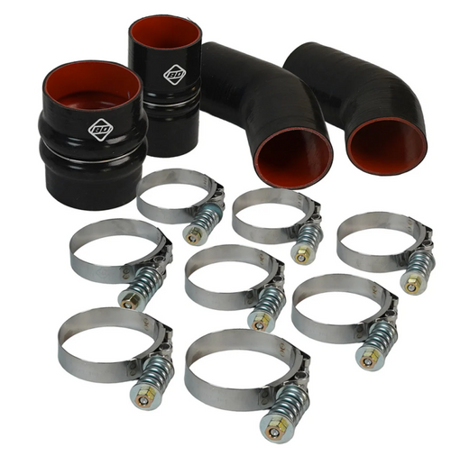 BD Diesel 13-18 RAM 2500/3500/4500/5500 6.7L Cummins Intercooler Hose & Clamp Kit - 1045218 User 1