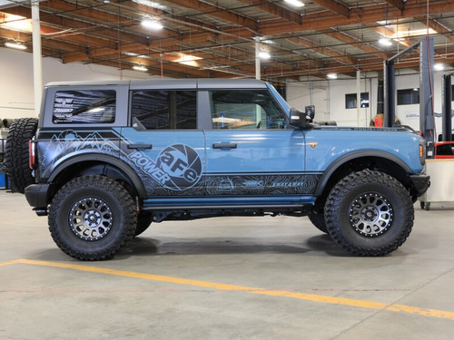 aFe 21-25 Ford Bronco (4 Door) Terra Guard Off-Road Sliders - 79-27014 Photo - Mounted