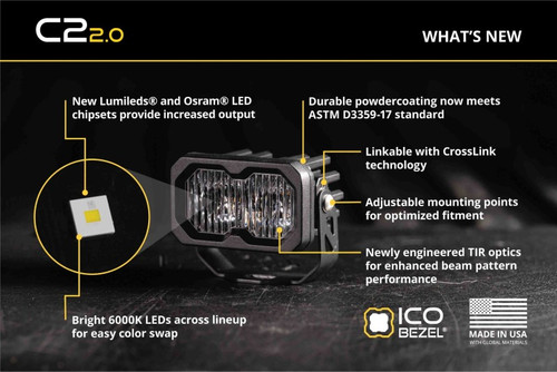 Diode Dynamics C2 2.0 Sport White SAE Driving Standard ABL (single) - DD8088S User 4