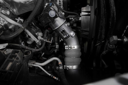 K&N 20-23 Chevrolet Silverado 2500/3500 V8-6.6L Diesel Charge Pipe Kit - 77-1011KC Photo - Mounted
