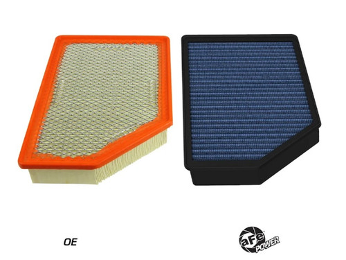 afe Magnum FLOW OE Replacement Air Filter GM Diesel Trucks 20-25 V8-6.6L (td) L5P - 30-10325-1 Photo - Unmounted