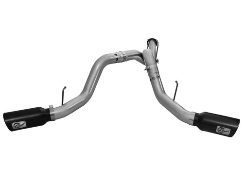 afe Large Bore-HD DPF-Back Exhaust System Ford Diesel Trucks 11-14 V8-6.7L (td) - 49-43065-B Photo - Unmounted