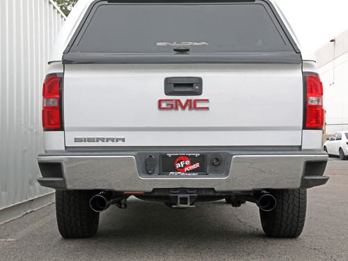 afe Apollo GT Series Cat-Back Exhaust System GM Trucks 09-18 V6-4.3L/V8-4.8/5.3L - 49-44135-B Photo - Mounted