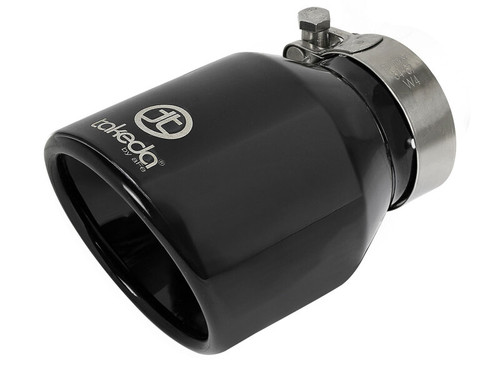 afe Takeda Universal Exhaust Tip 2-1/2 IN Inlet x 4 IN Outlet x 6 IN L - 49T25404-B061 Photo - Primary