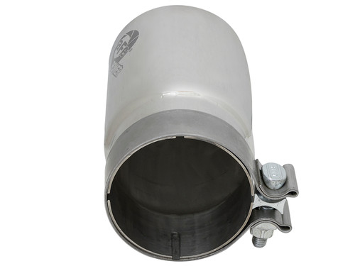 afe MACH Force-Xp Universal Exhaust Tip 3-1/2 IN Inlet x 4 IN Outlet x 7 IN L - 49T35404-P07 Photo - Unmounted