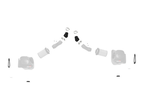 afe Momentum Replacement Coupling & Trim Kit - 50-70091ZR Photo - Unmounted