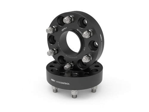 afe aFe CONTROL Wheel Spacers Chevrolet 1500 19-25 6x5.5mm CB 78.1mm 1-1/2 IN Thickness - 610-40T001-B Photo - Primary