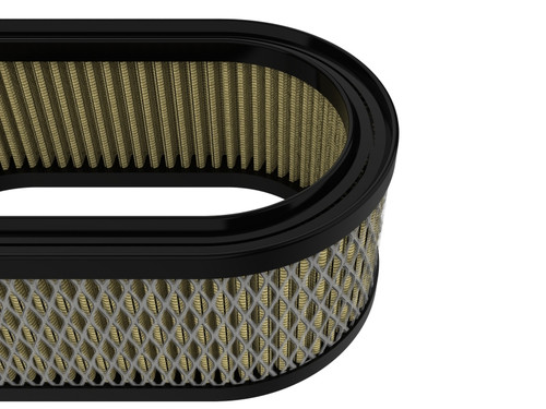afe Magnum FLOW Round Racing Air Filter Fits Weber IDA 48 Carburetors (3-1/4 IN Height) - 71-90013 Photo - Close Up
