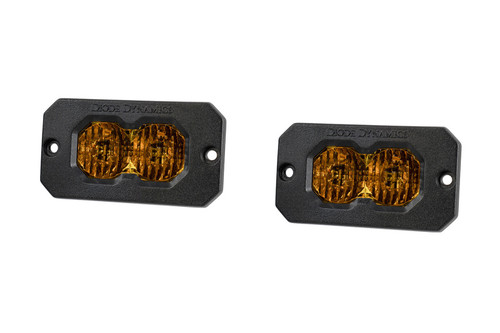 Diode Dynamics C2 2.0 Sport Yellow Combo/Driving Flush ABL (Pair) - DD8123P Photo - Primary