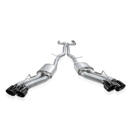 Stainless Works 22-25 Cadillac CT5-V Blackwing Catback Exhaust - Black Chrome Tips - CT5V22CB-BC Photo - out of package