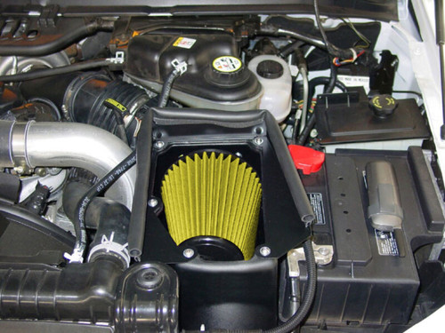 Airaid Intake Kit Ford Excur/F250/350SD V8-6.0L DSL Synthetic Filter Material - 405-131-1 Photo - Mounted